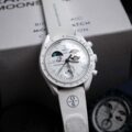امگا سواچ مون شاین سفید جدید MOONSHINE-white 2025