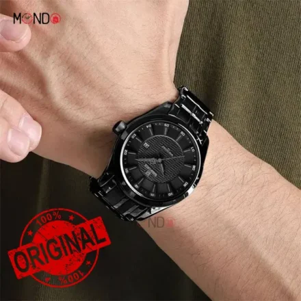 ساعت مردانه نیوی فورس مدل NF 8032 B-B مشکی نمای روی دست