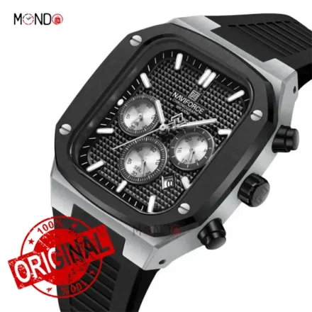 ساعت نیوی فورس مردانه مدل NF8037 S-B-B از بالا
