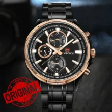ساعت نیوی فورس مردانه مدل NF9089S RG-B بند فلزی از رو به رو