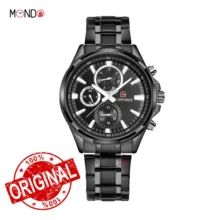 ساعت نیوی فورس مردانه مدل NF9089S B-B بند فلزی