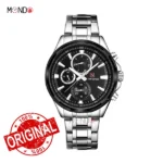ساعت نیوی فورس مردانه مدل NF9089S S-B بند فلزی