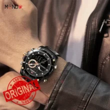 ساعت نیوی فورس مردانه مدل NF9163 B-B روی دست