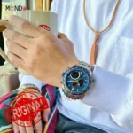 ساعت نیوی فورس مردانه مدل NF9182 S-BE روی دست