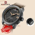 ساعت مردانه نیوی فورس مدل NF 9202 B-Y-BN قهوه ای جزئیات