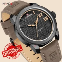 ساعت مردانه نیوی فورس مدل NF 9202 B-Y-BN قهوه ای از بالا