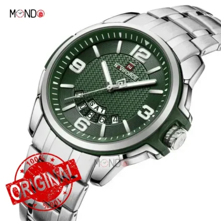 ساعت مردانه نیوی فورس سبز مدل Nf 9215 S-GN-GN جزئیات صفحه