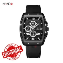 ساعت نیوی فورس مردانه مدل NF 8025 B-W-B مشکی