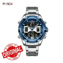 ساعت نیوی فورس مردانه مدل NF 9201 S-BE آبی