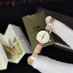 ساعت دنیل ولینگتون سفید رزگلد مدل PETITE MINI EVER